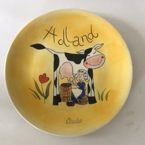 Bosman Holland Hand Painted Plate